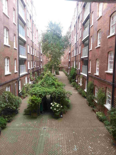 SST House courtyard from north